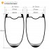 Wave Shape 700C 68x31mm Carbon Tubeless Hooked/Hookless/Tubular Road Bike Rim